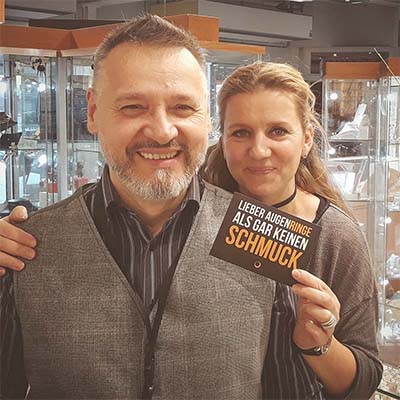 Geschäftsführung GOLDSTAR Regensburg - Gabor Töser mit Ehefrau